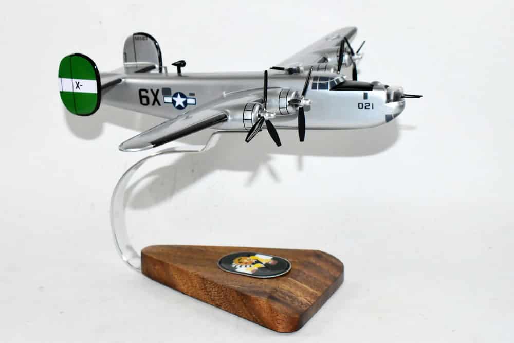 Lockheed Martin® (Consolidated) B-24L® Liberator®, 491st BG, 854 BS Suzanne,18″ Mahogany Model