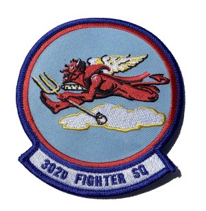 302nd Fighter Squadron Patch - Sew On