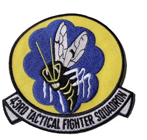 43RD Tactical Fighter Squadron Hornets Patch - Sew On