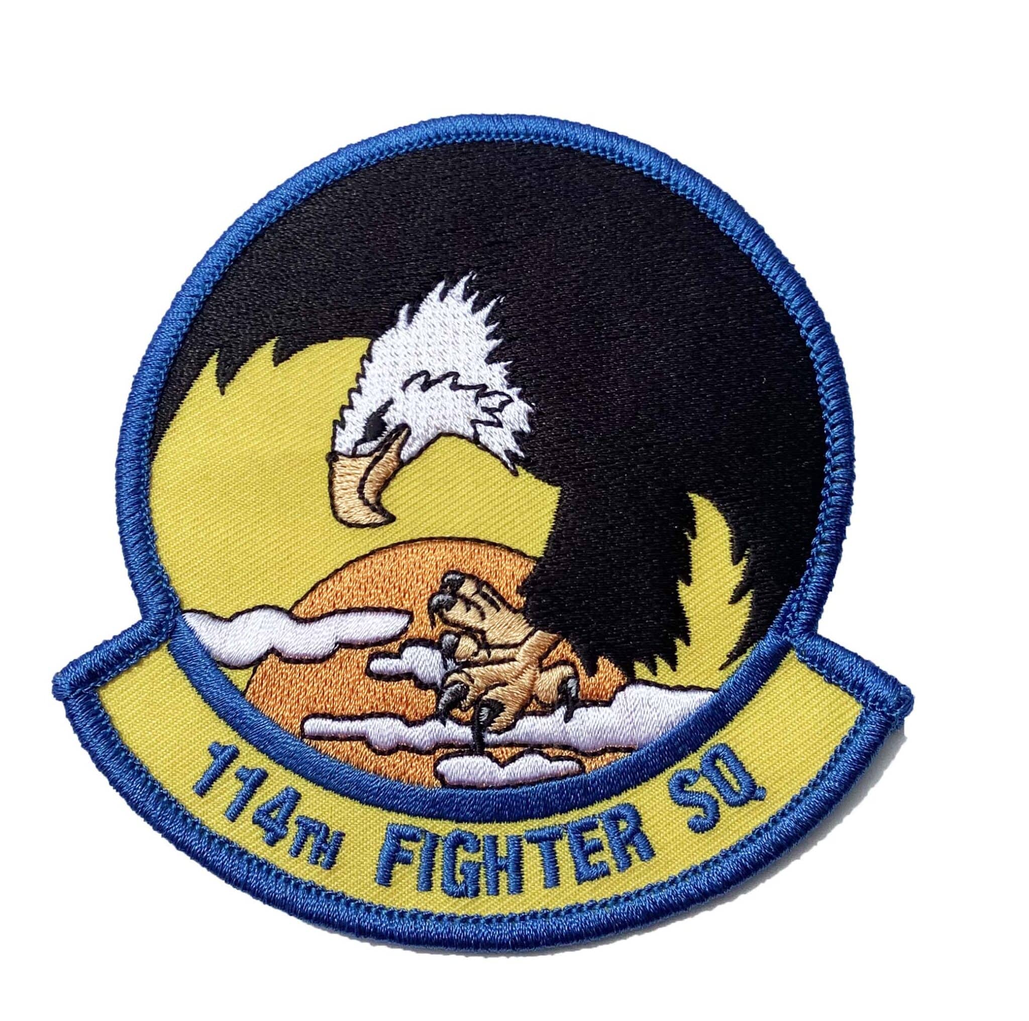 4th Fighter Squadron Fighting Fuujins Patch – Embroidered, Iron-On