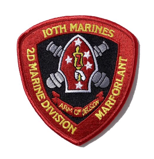 10th Marines 2nd MARDIV-No Hook and Loop