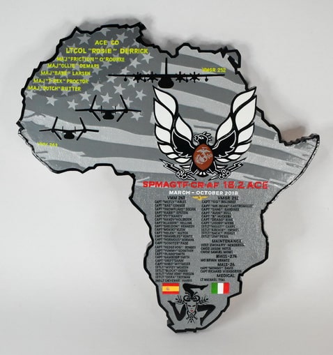 SPMAGTF-CR-AF 18.2 Plaque
