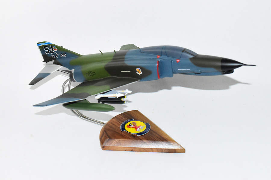 334th Fighter Squadron 1987 Seymour Johnson AFB F-4E Model, McDonnell Douglas