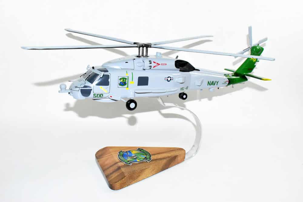 MH-60R, HSM-48 Vipers 2019, 16″ Mahogany Scale Model
