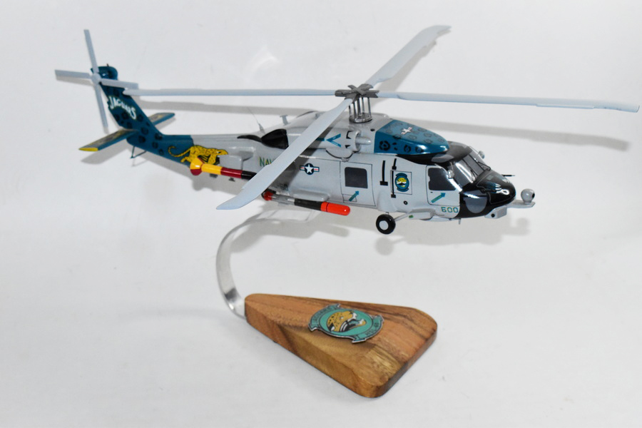SH-60B, HSL-60 Jaguars 2014, 16″ Mahogany Scale Model