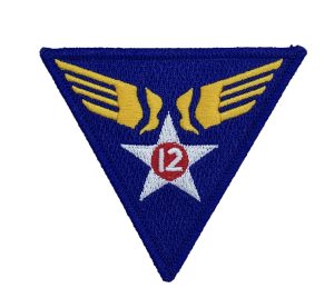 12th Air Force Patch – Hook and Loop