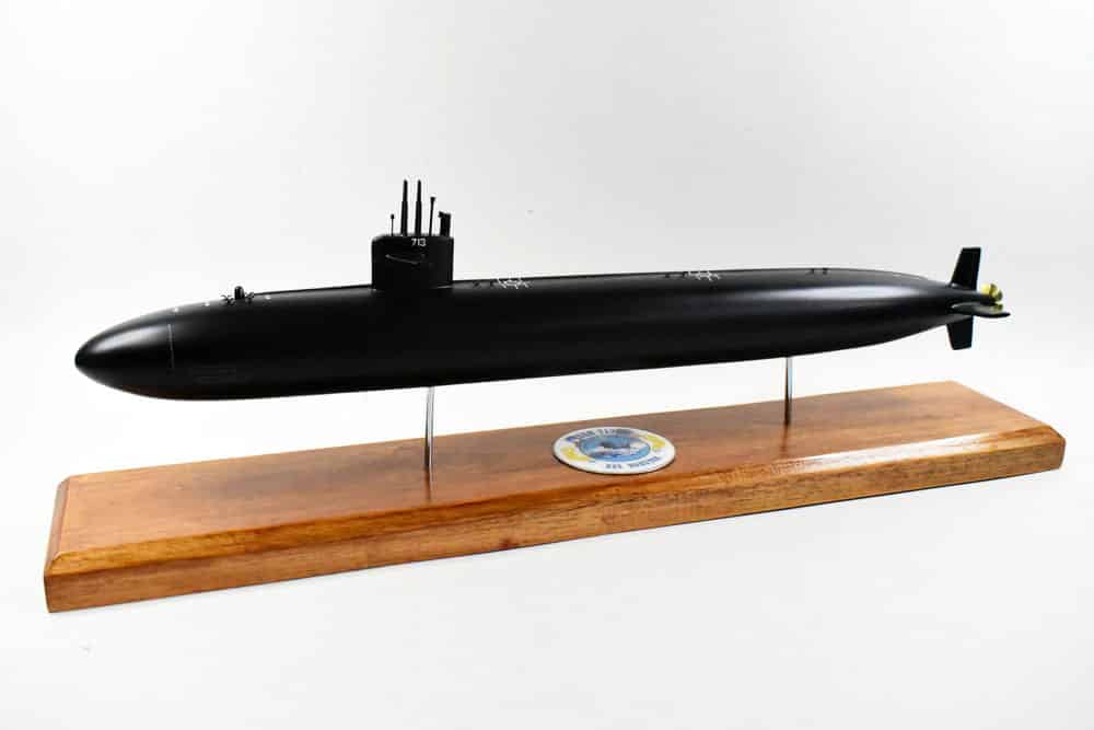 USS Houston (SSN-713) FLT I Black Hull Submarine Model