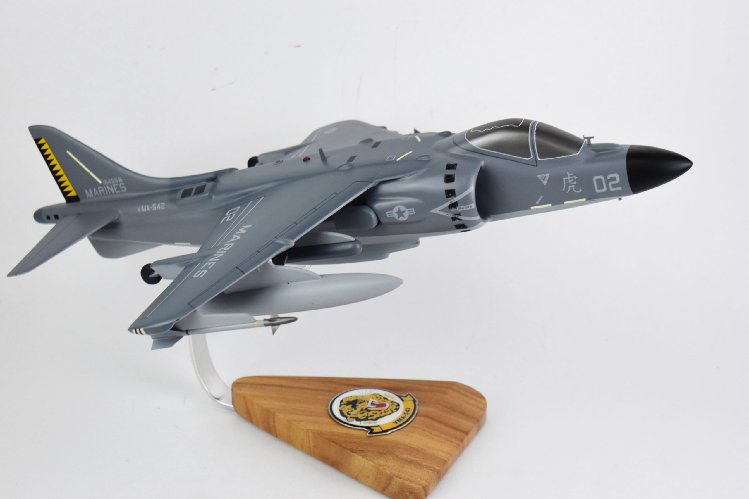 VMA-542 Tigers 2016 AV-8B Harrier Model