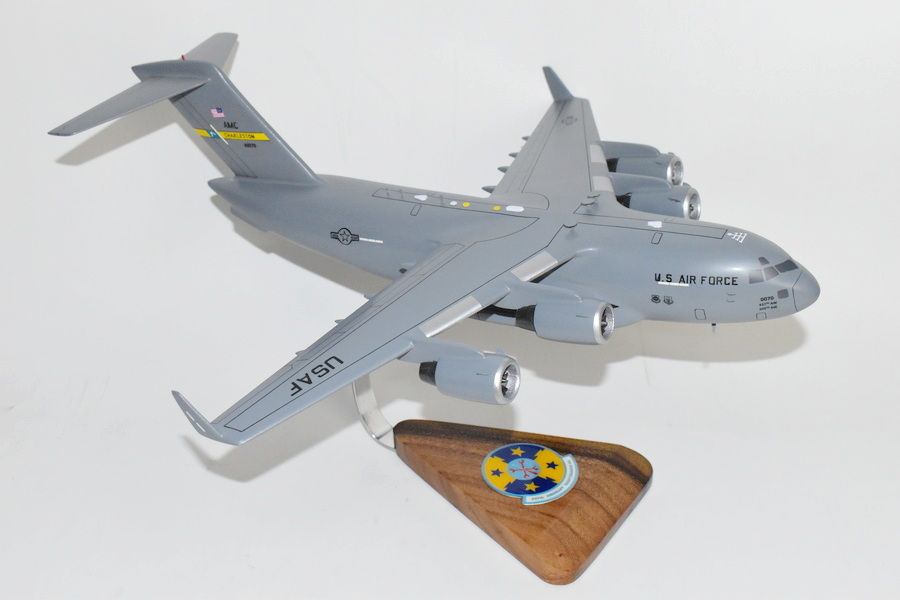 437th AMXS (94-0070 Charleston) C-17 Model, 1/116th Scale, Mahogany, Cargo