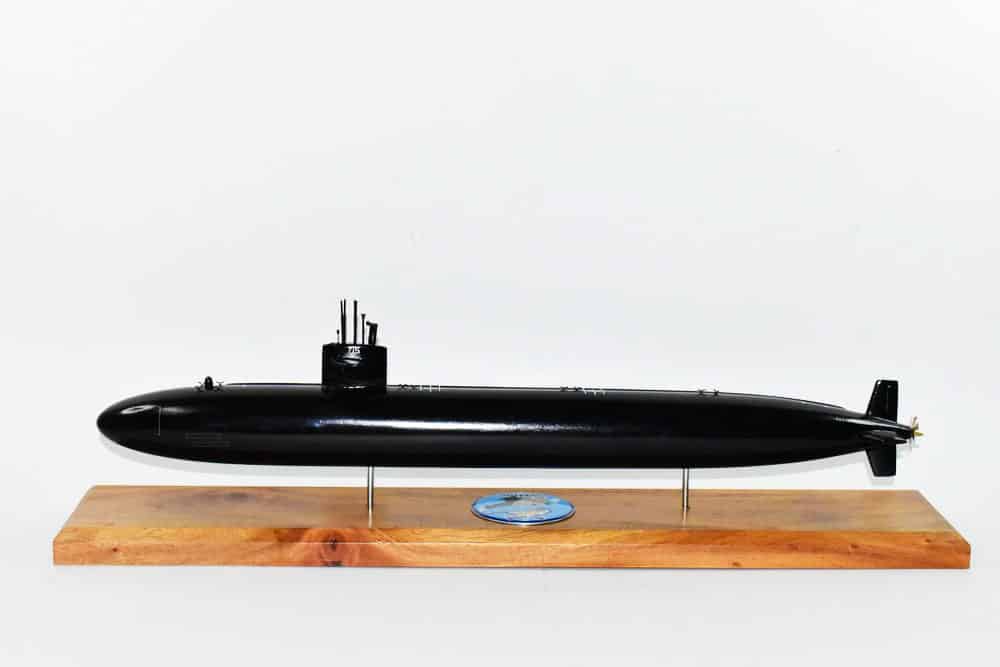 USS Buffalo (SSN-715) FLT I Black Hull Submarine Model