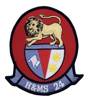 Marine Corps H&MS 24 Patch - No Hook and Loop