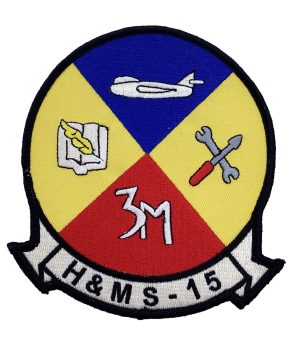 Marine Corps H&MS 15 Patch - No Hook and Loop