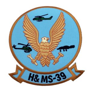 Marine Corps H&MS 39 Patch - No Hook and Loop