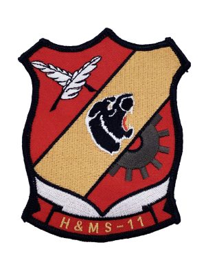 Marine Corps H&MS 11 Patch - No Hook and Loop