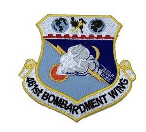 461st Bombardment Wing Patch – Plastic Backing