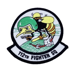 112th Fighter Squadron Patch – Plastic Backing