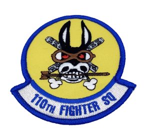 110th Fighter Squadron Patch – Plastic Backing