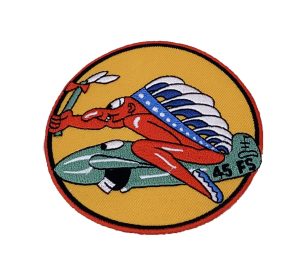 45th Fighter Squadron Patch – Plastic Backing