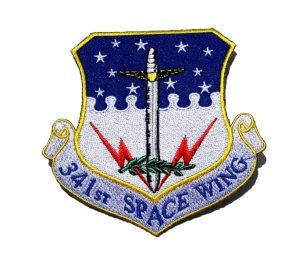 341st Space Wing Patch – Plastic Backing