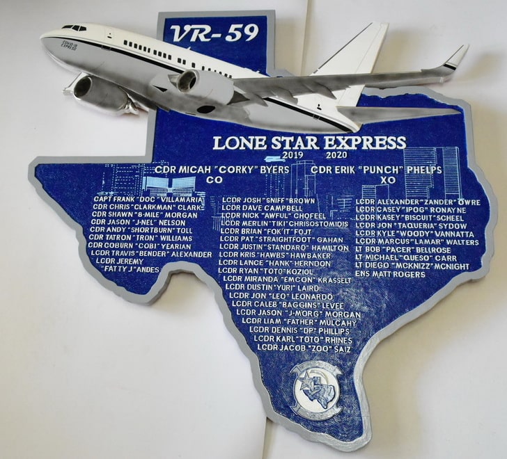 VR-59 Deployment Plaque 36 inches