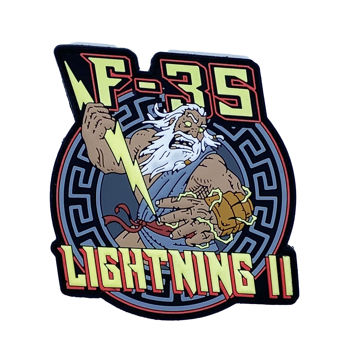Lockheed Martin® F-35 Lightning II PVC Shoulder Patch – Hook and