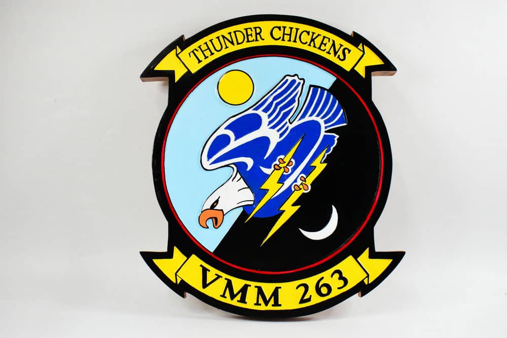 VMM-263 Thunder Chickens Plaque