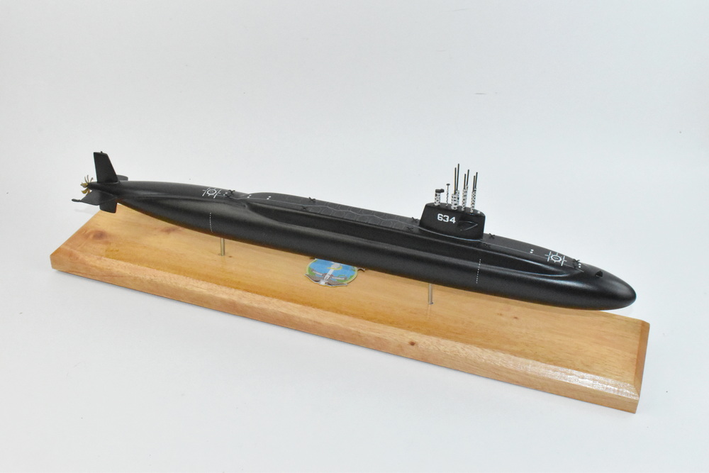 US.NAVY 潜水艦・スツール・アルミ製・米軍払下げ USS Stonewall Jackson SSBN-634 Submarine Model,Navy,Scale Model