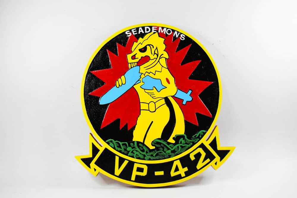 VP-42 Sea Demons Plaque