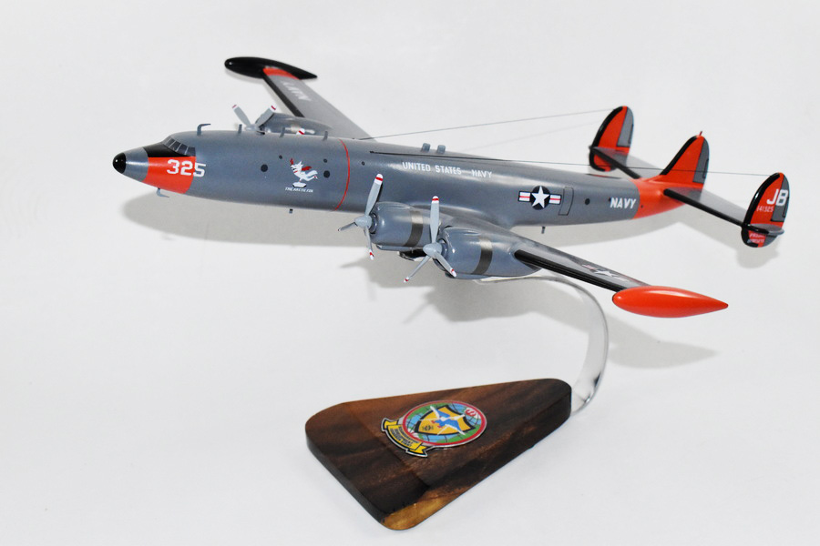 Lockheed Martin® NC-121K Constellation®, VXN-8 Project Birdseye ‘The Arctic Fox’ 18″ Mahogany Model