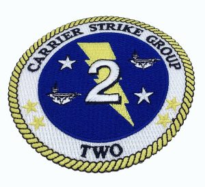 Carrier Strike Group 2 Patch – No Hook and Loop