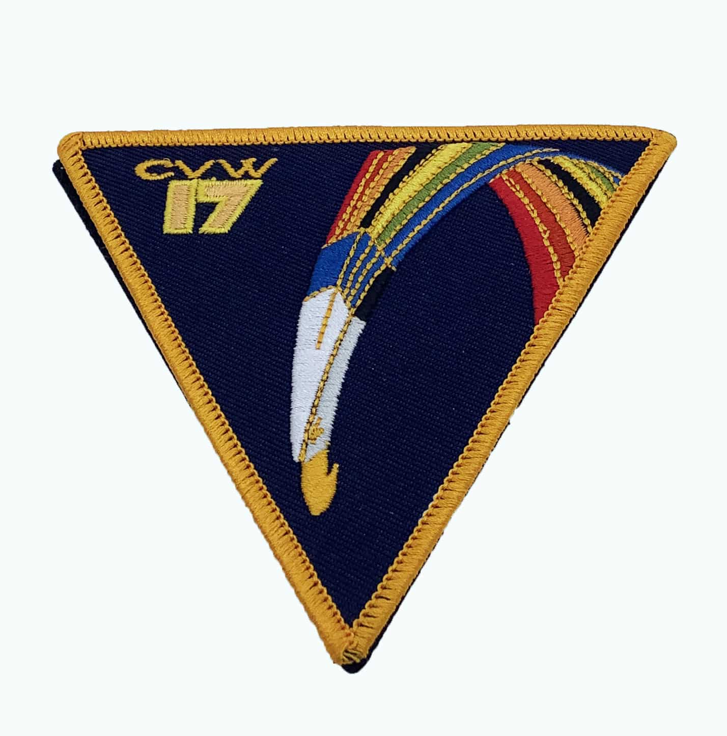 Carrier Air Wing CVW-17 Patch – With Hook and Loop