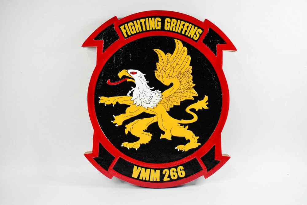 VMM-266 Fighting Griffins Plaque