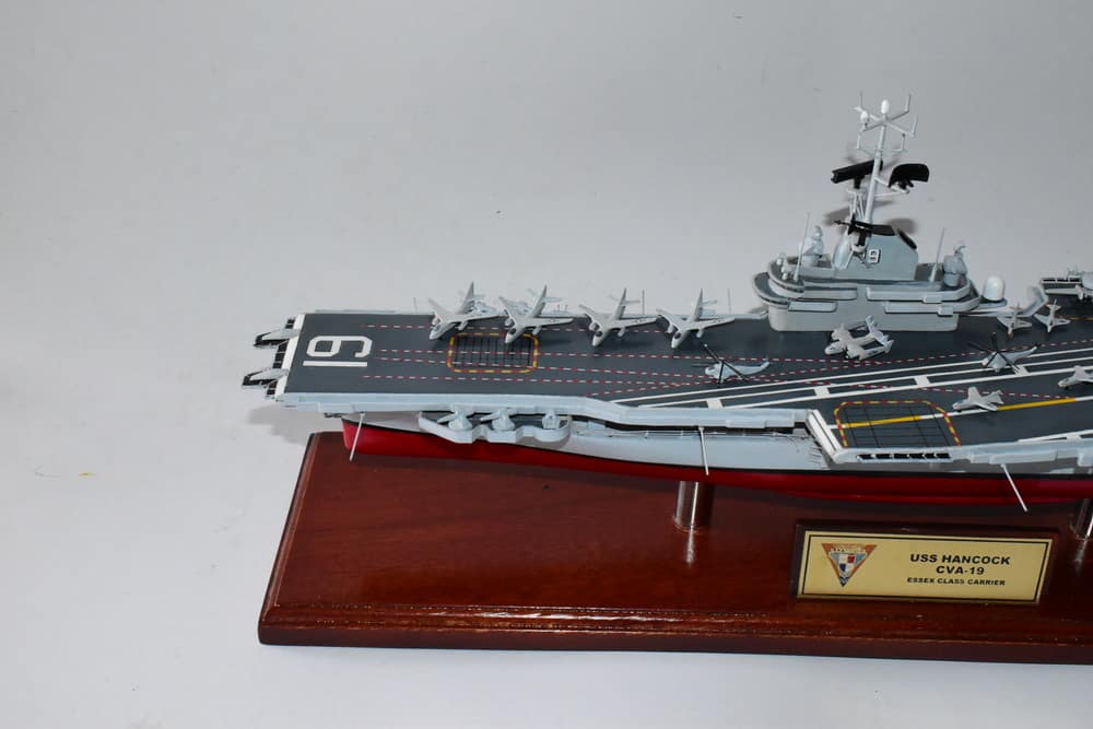 USS Hancock CVA-19 Aircraft Carrier Model,Navy,Scale Model USS Hancock CVA-19 Aircraft Carrier Model,Navy,Scale Model