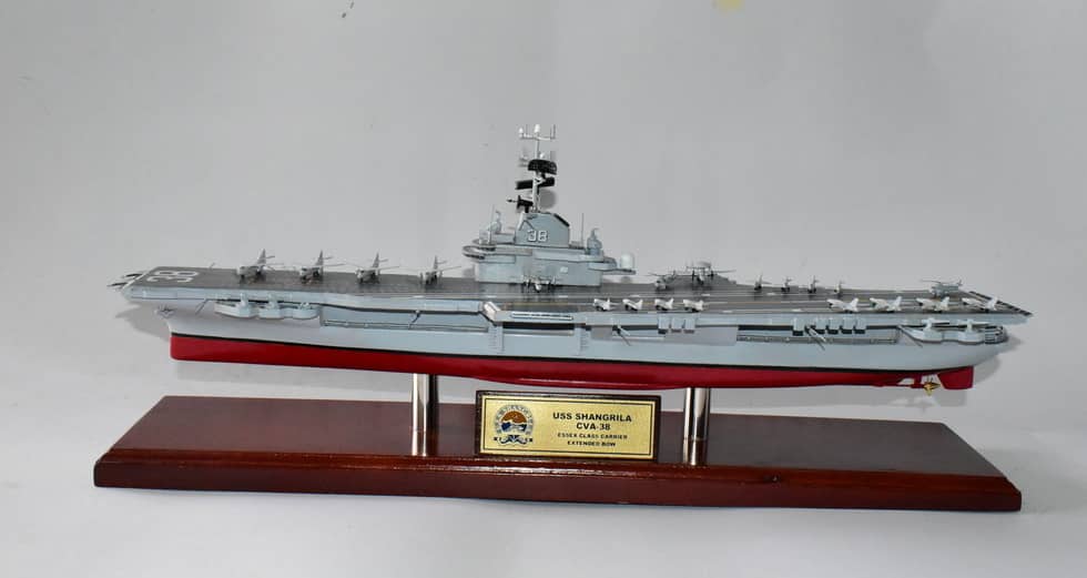 USS Hancock CVA-19 Aircraft Carrier Model,Navy,Scale Model