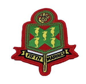 5th Marines Patch – No Hook and Loop
