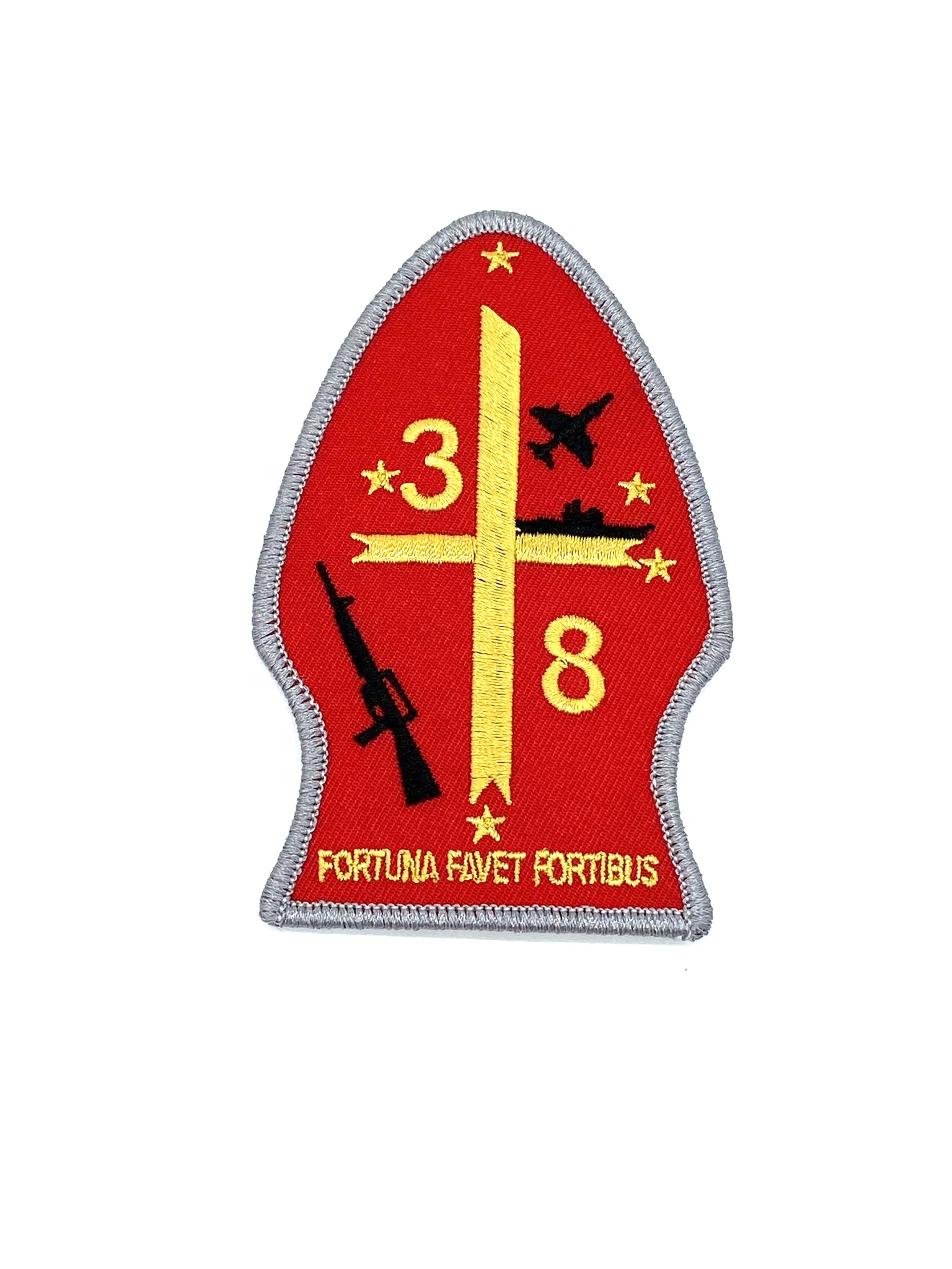 3rd Bn 6th Marines Tufelhunden Patch – Plastic Backing