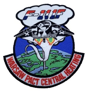 48th TFW F-111 RAF Lakenheath Patch – Plastic Backing
