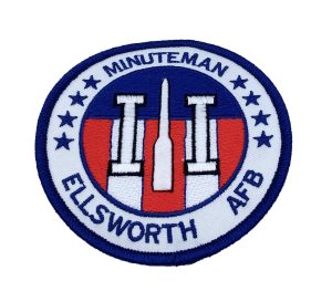 Ellsworth AFB Minuteman Patch – Plastic Backing