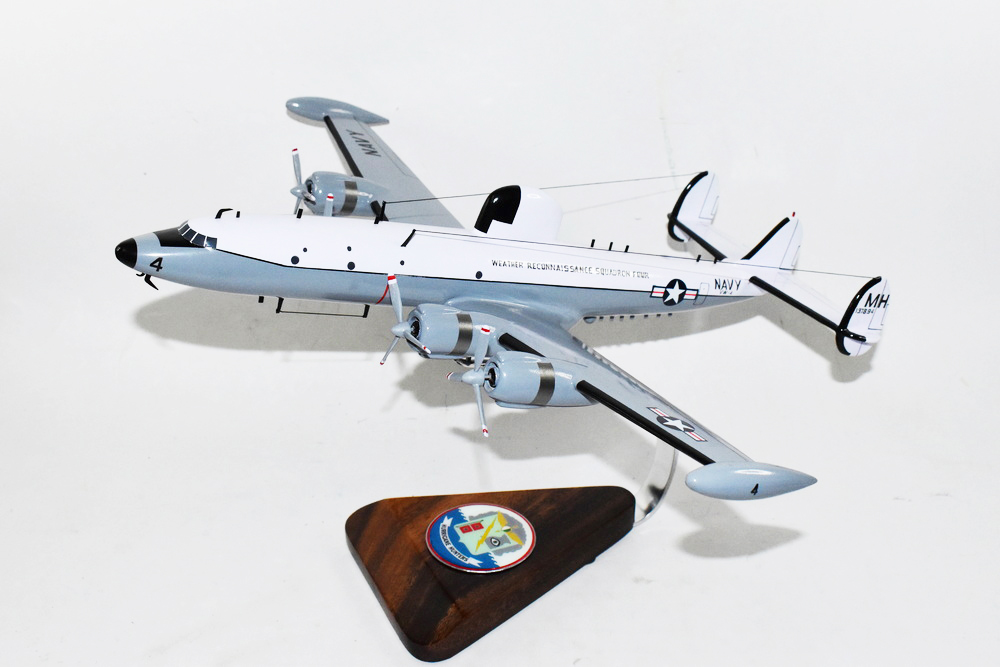 Lockheed Martin® WC-121 Constellation®, VW-4 Hurricane Hunters 1969, 18″ Mahogany Model
