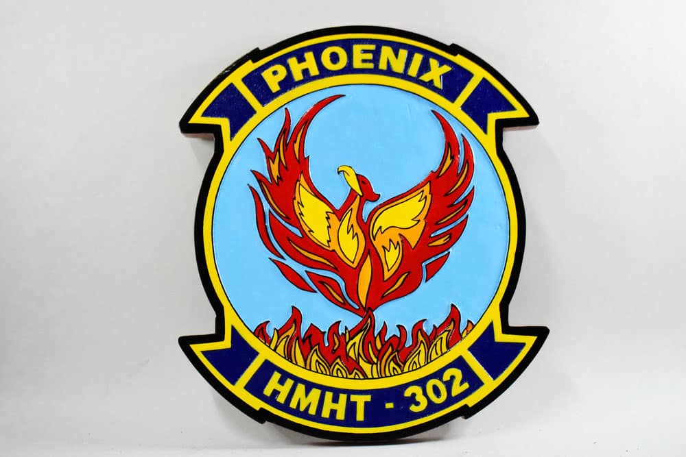 HMHT-302 Phoenix Plaque
