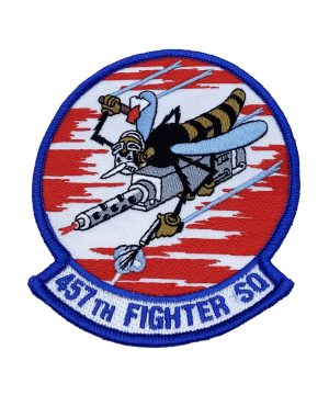 457th Fighter Squadron Patch – With hook and loop