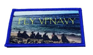 Fly VPNAVY Patch – Plastic Backing