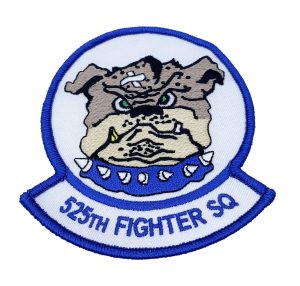 525th Fighter Squadron Patch – With hook and loop
