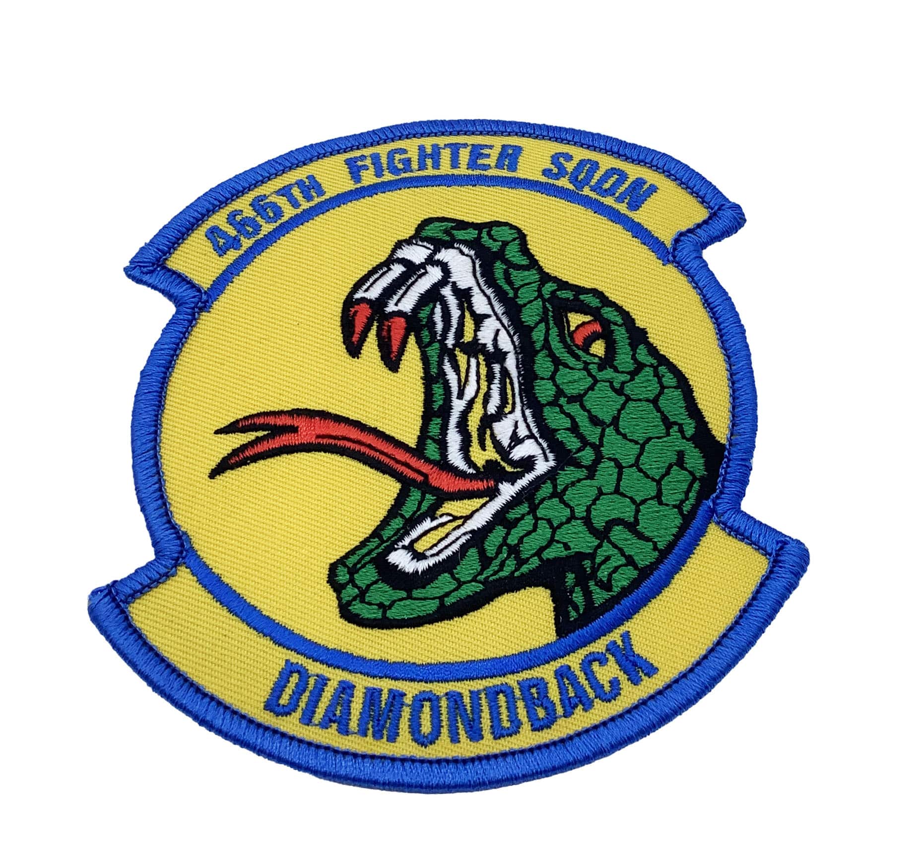466th Fighter Squadron Patch – Plastic Backing/ Sew on