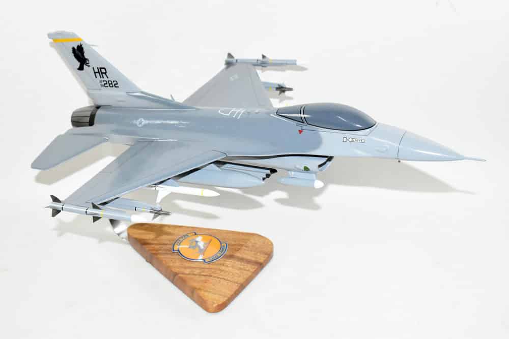 Lockheed Martin® F-16 Fighting Falcon®, 496th Tactical Fighter Squadron, 18″ Mahogany Scale Model
