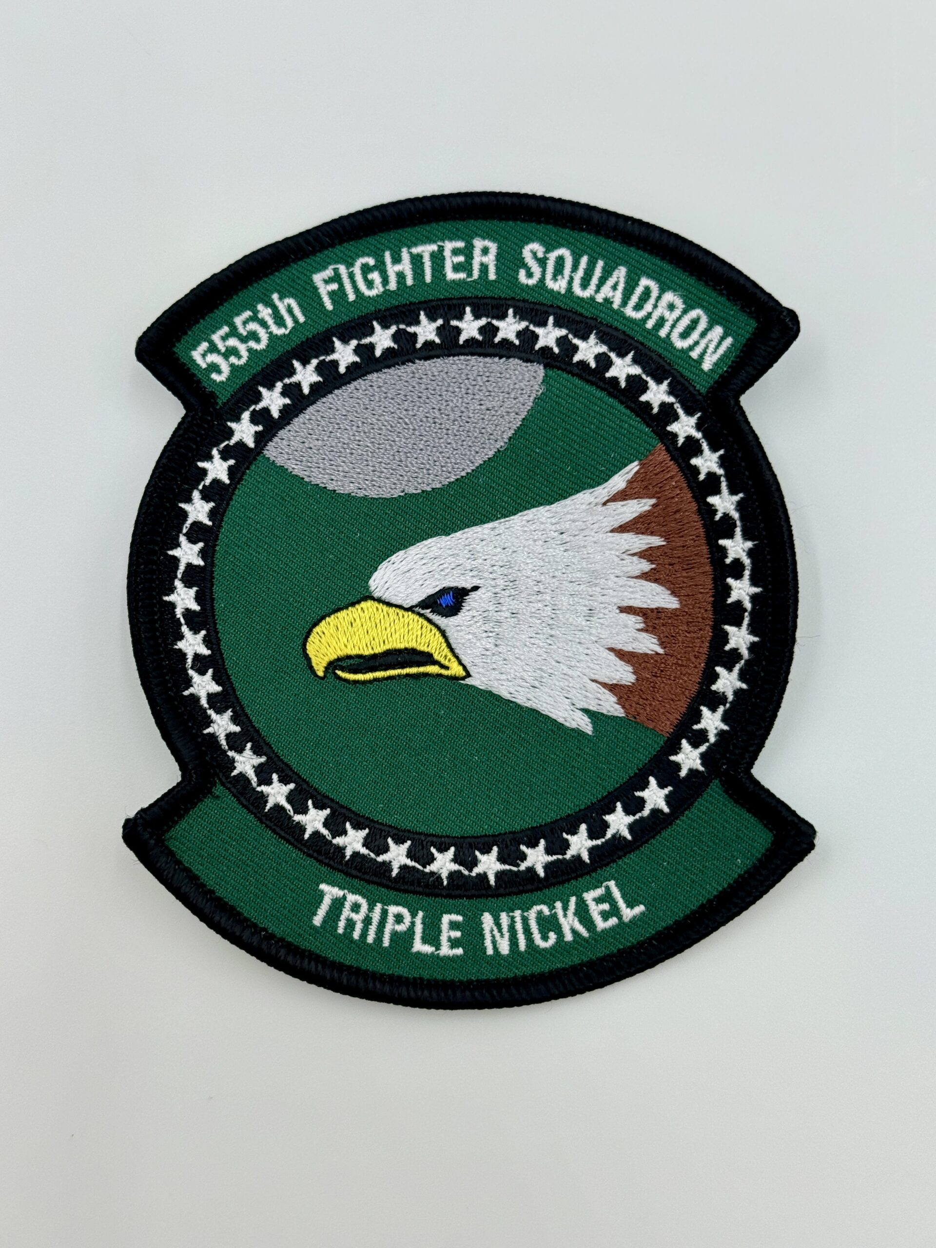 555th Fighter Squadron Patch – Iron On, 4 in