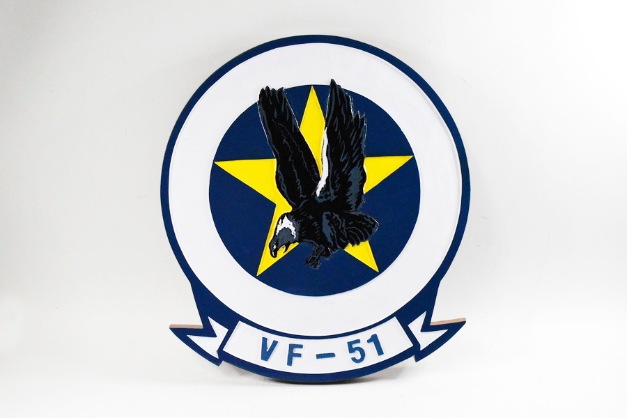 VF-51 Screaming Eagles Plaque