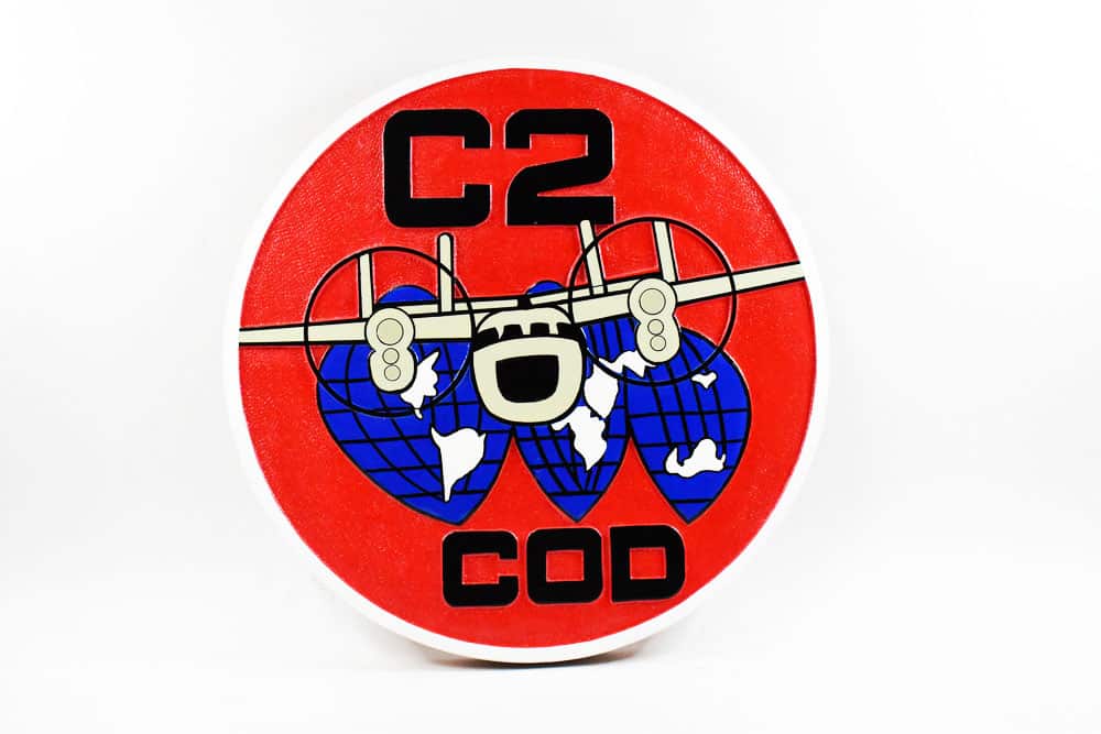 C-2 Greyhound COD Plaque