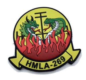 HMLA-269 Gunrunners PVC Patch – With Hook and Loop
