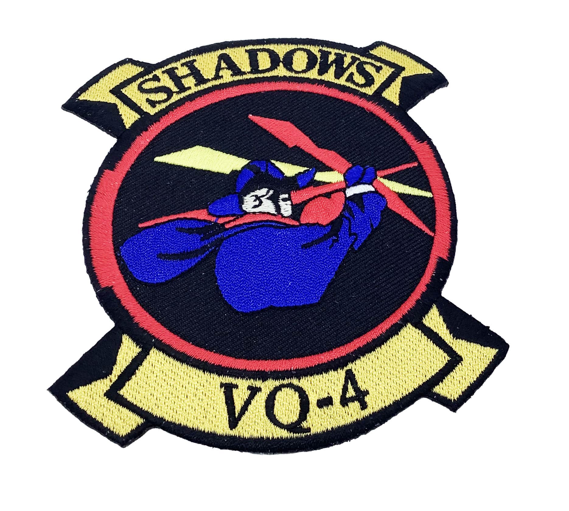 VQ-4 Shadows Squadron Patch – With Hook and Loop